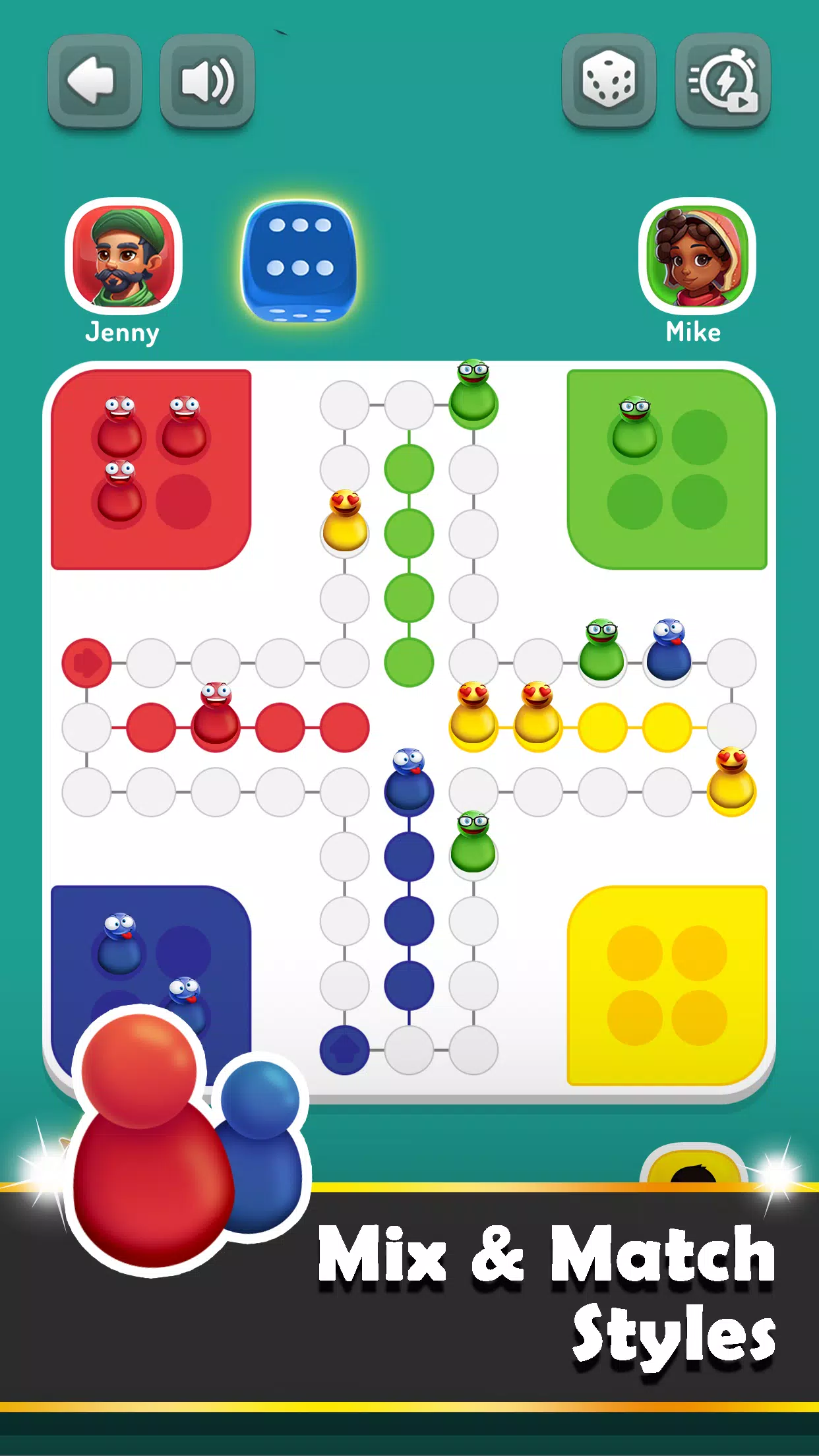 Ludo Trouble ဖန်သားပြင်ဓာတ်ပုံ 4