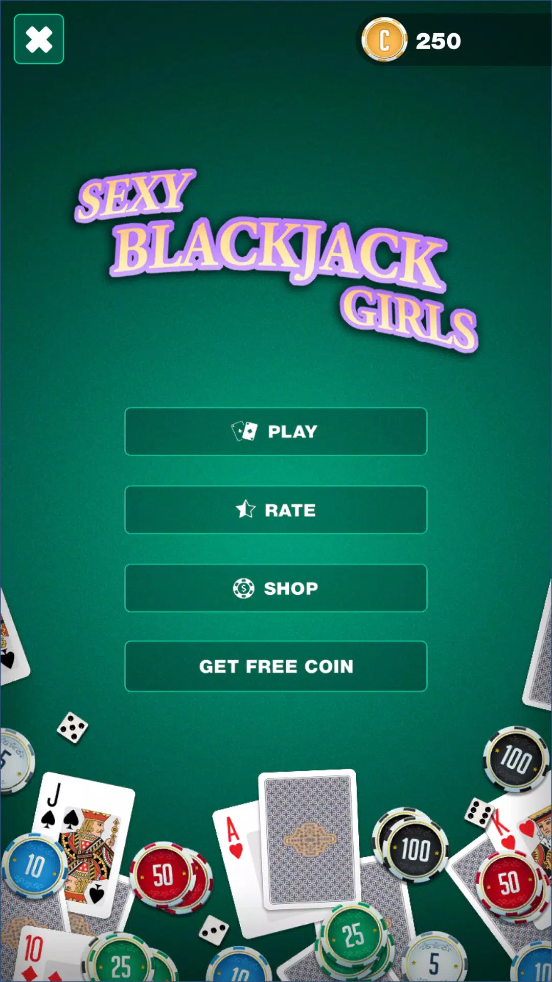 Sexy blackjack girls: make 21 Schermafbeelding 1