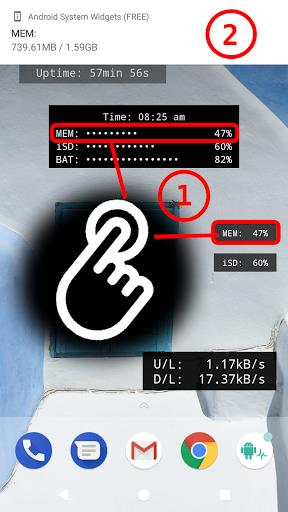 Android System Widgets Ekran Görüntüsü 2