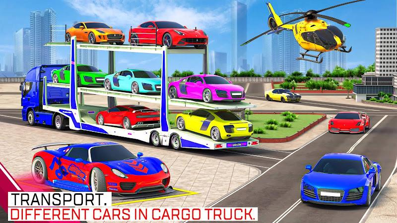 Car Transport Truck Games スクリーンショット 3