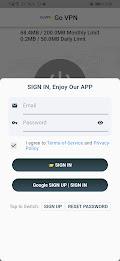 Go VPN - Google One-Key SignIn スクリーンショット 1