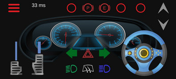 Steering Wheel Emulator(Euro Truck) Screenshot 1