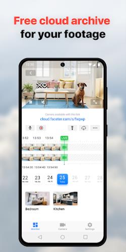 Faceter – Home security camera ภาพหน้าจอ 3