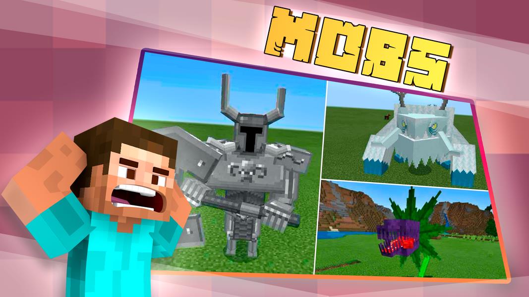Mods for Minecraft PE Captura de tela 1