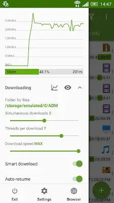 Advanced Download Manager ภาพหน้าจอ 2