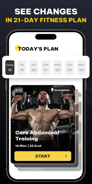 The Muscle Monster Workout Planner Capture d'écran 2