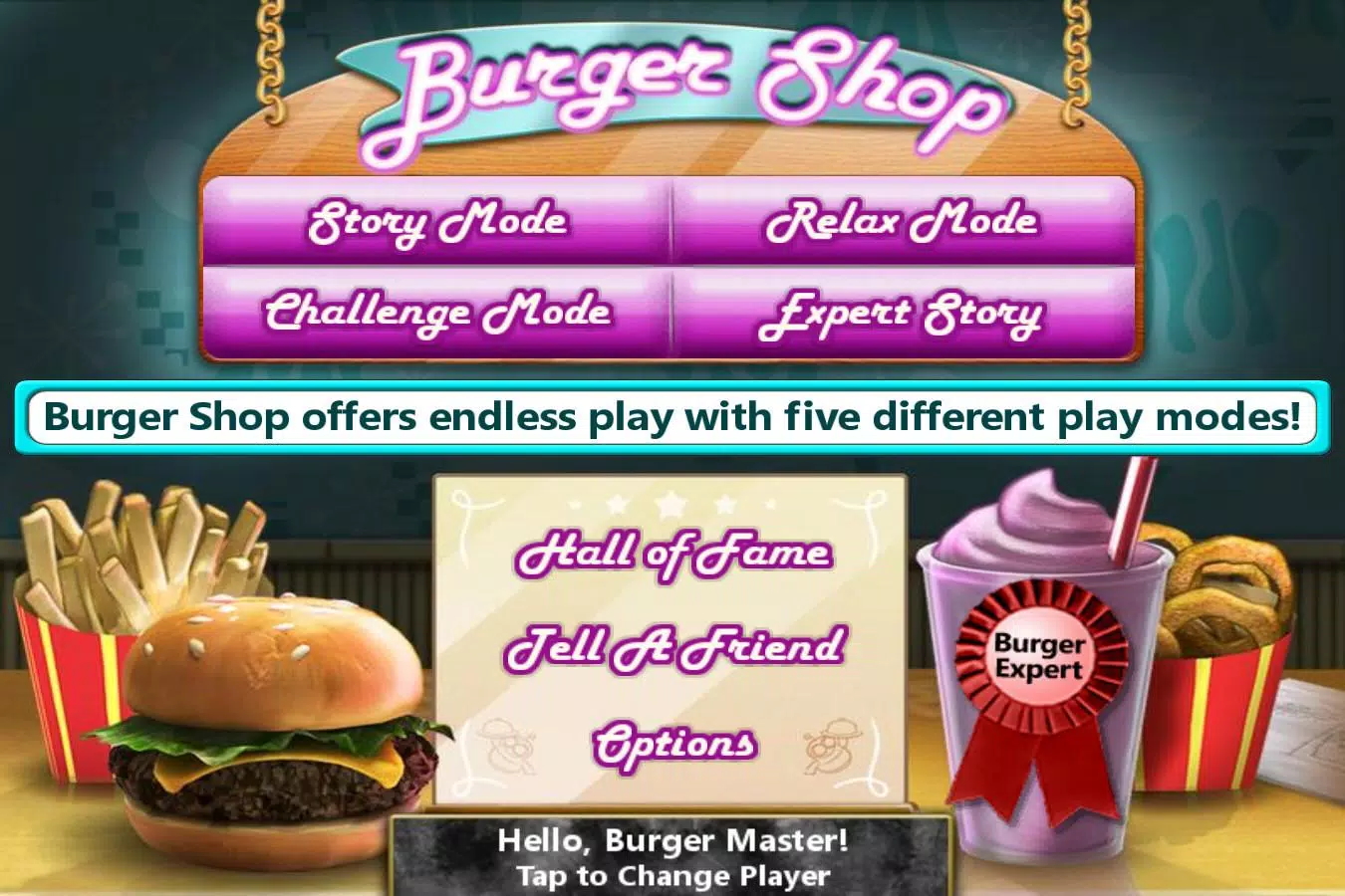 Schermata Burger Shop 2