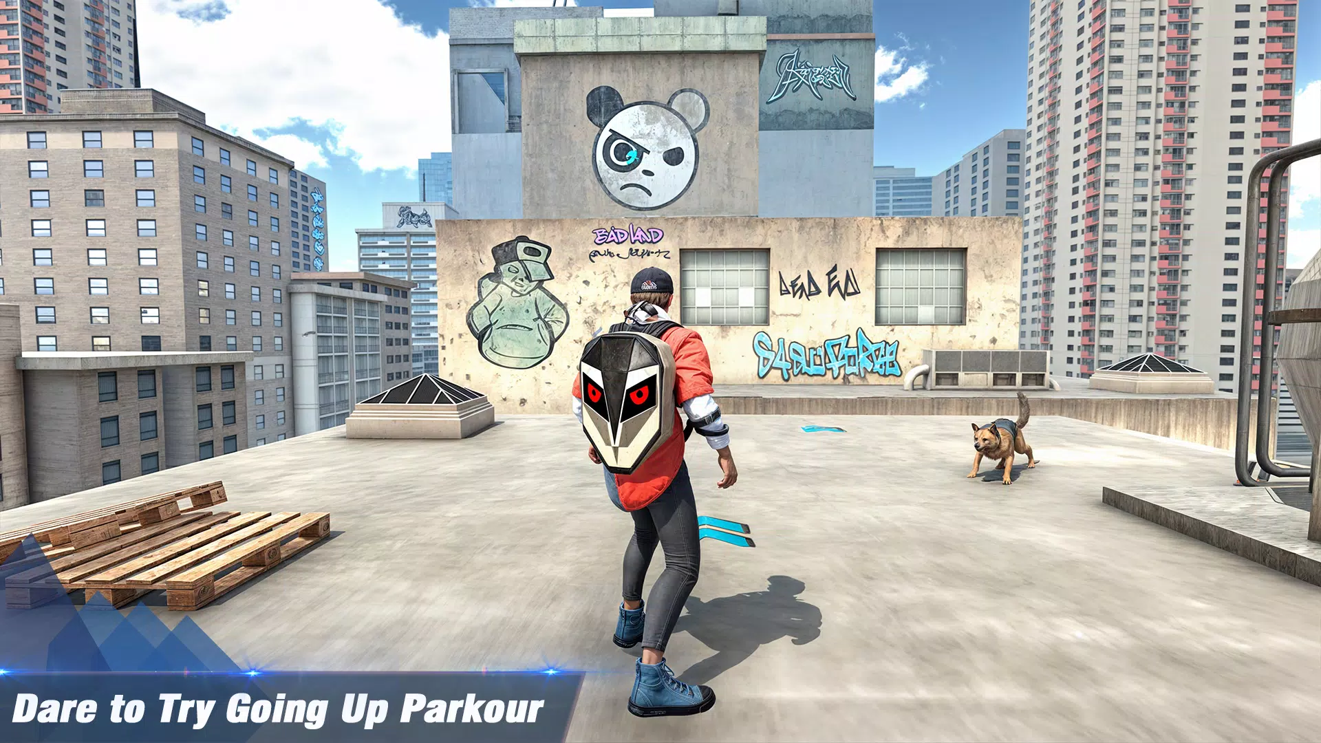 Going Up Parkour Only Rooftop Captura de tela 4