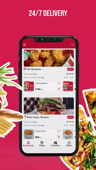 Menu.am-Food and more Delivery Captura de tela 3