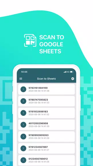 Sheetify:Scan to Google Sheets Captura de pantalla 1