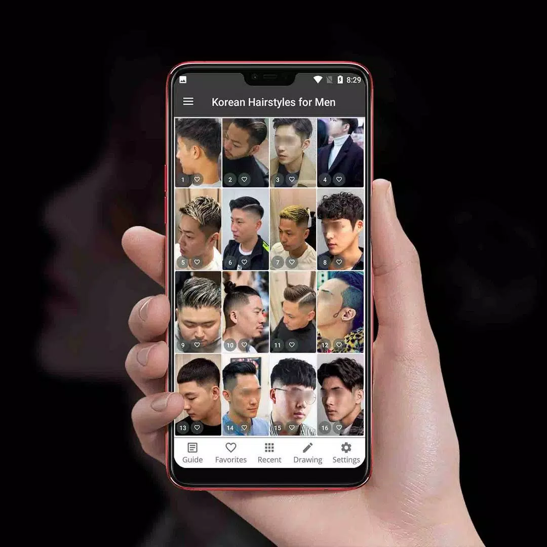 Korean Hairstyles for Men Screenshot 4