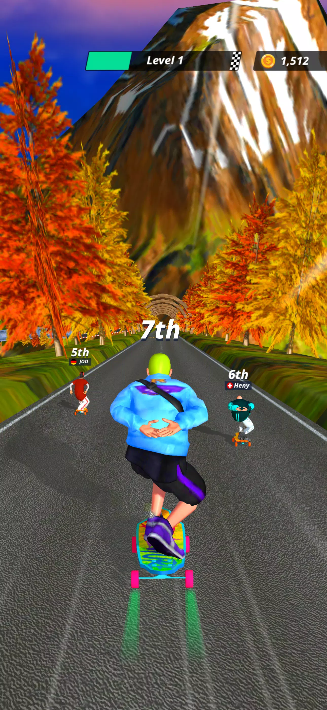 Downhill Racer 스크린샷 2