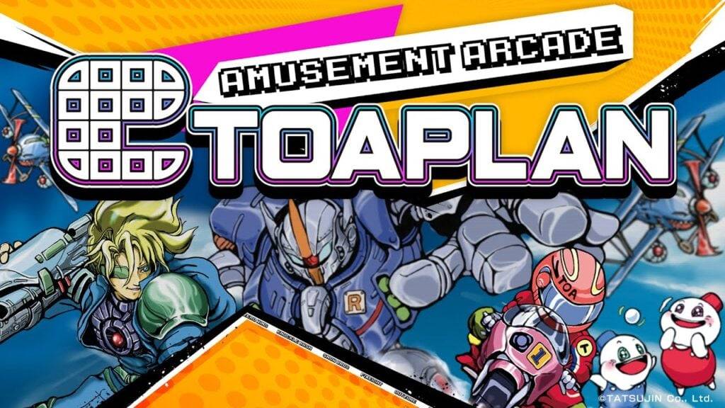 Vergnügungspunkt Arcade Toaplan bringt 25 klassische Arcade -Spiele auf das Handy