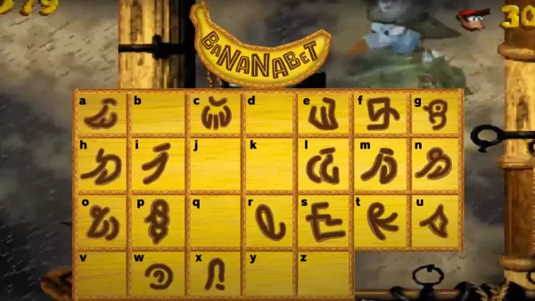Deciphered text from Donkey Kong Bananza