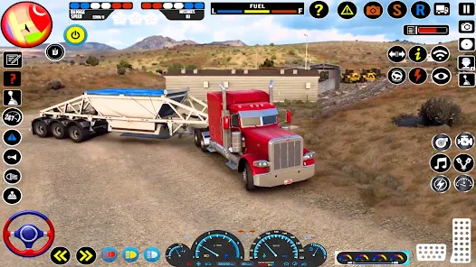 American Cargo Truck Games Sim Screenshot 3