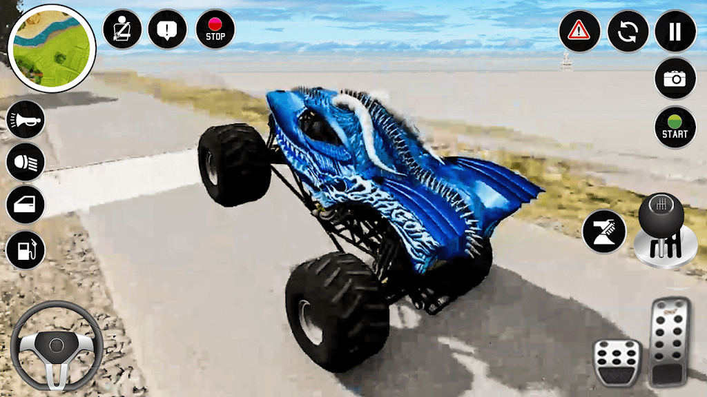 Real Monster Truck Game 3D スクリーンショット 4