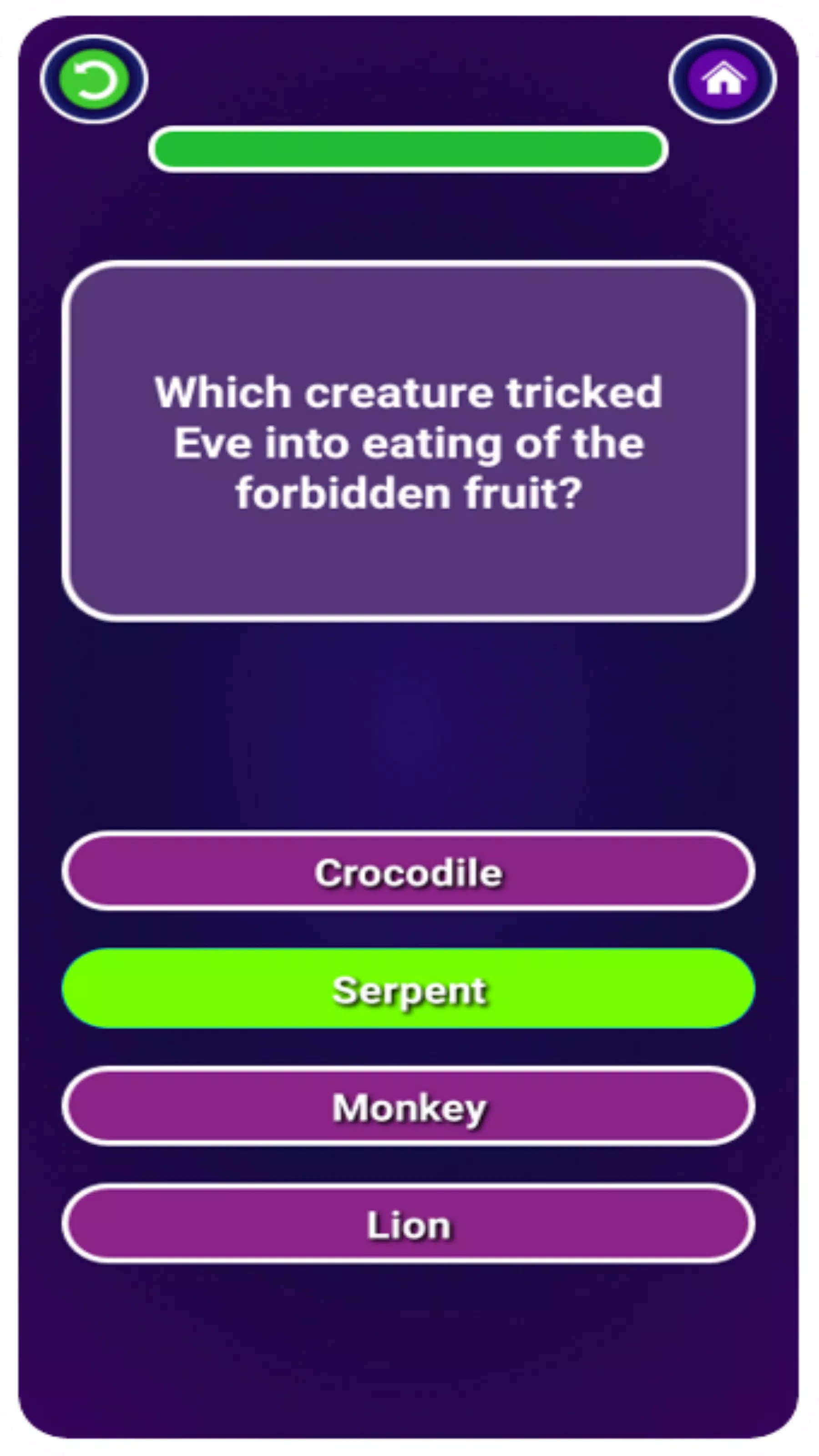Bible Quiz & Answers Screenshot 4