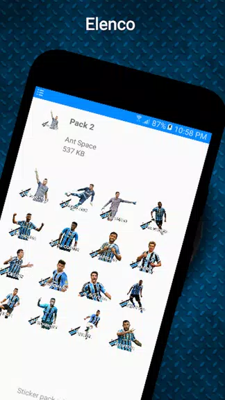 Grêmio Stickers for WhatsApp Captura de tela 4