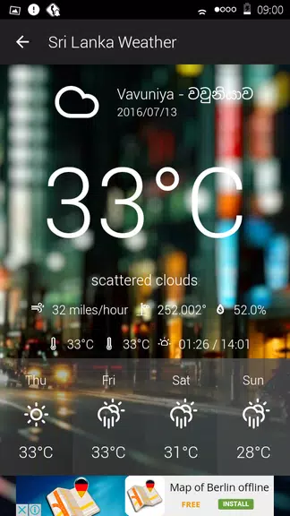 Sri Lanka Weather Captura de tela 4
