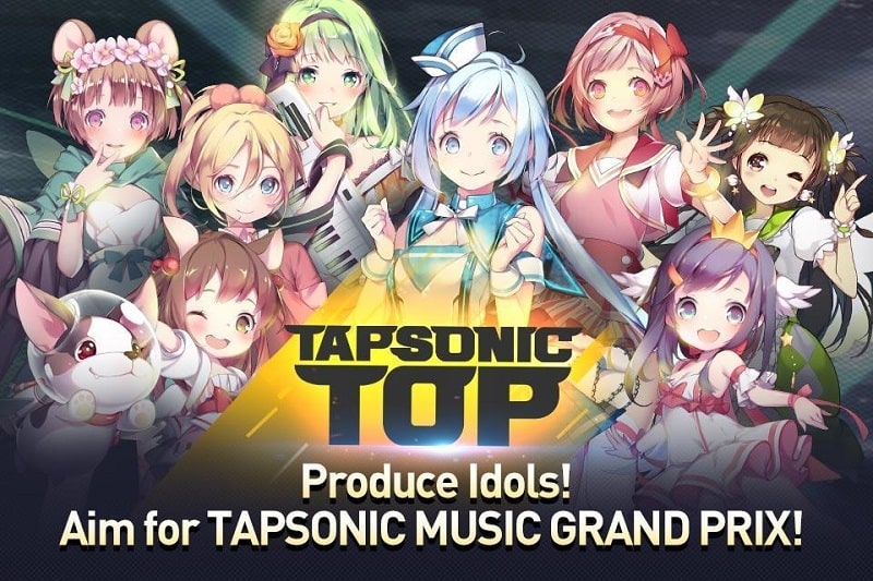 TAPSONIC TOP -Music Grand prix Screenshot 1