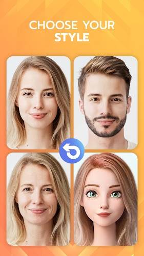 FaceLab Face Editor App, Aging স্ক্রিনশট 1