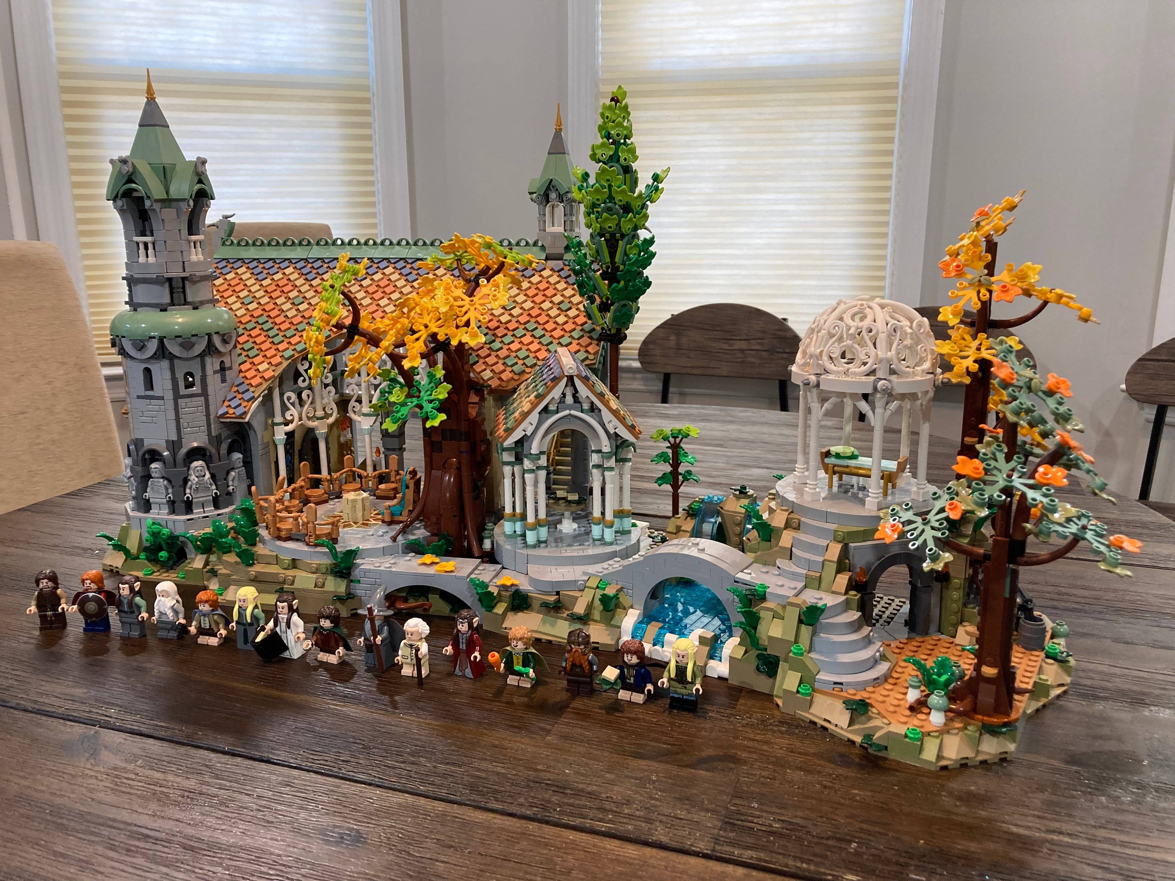 Nuestra construcción del set de Rivendell