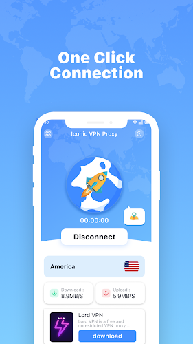 Iconic VPN Proxy ภาพหน้าจอ 3