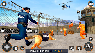 Jail Prison Police Car Chase ဖန်သားပြင်ဓာတ်ပုံ 1