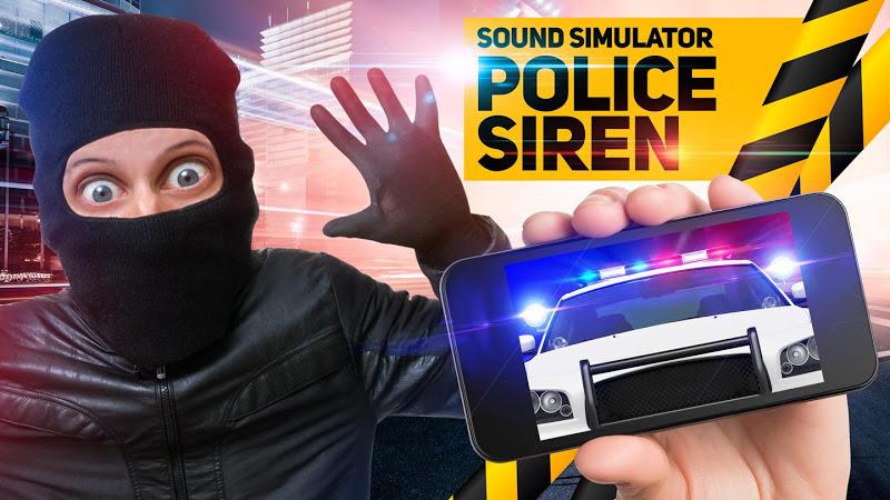 Police sound siren simulator स्क्रीनशॉट 4