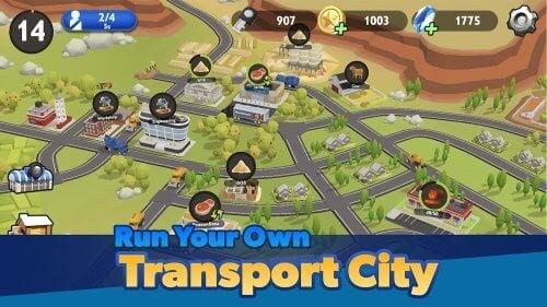 Transport City: Truck Tycoon Tangkapan skrin 1