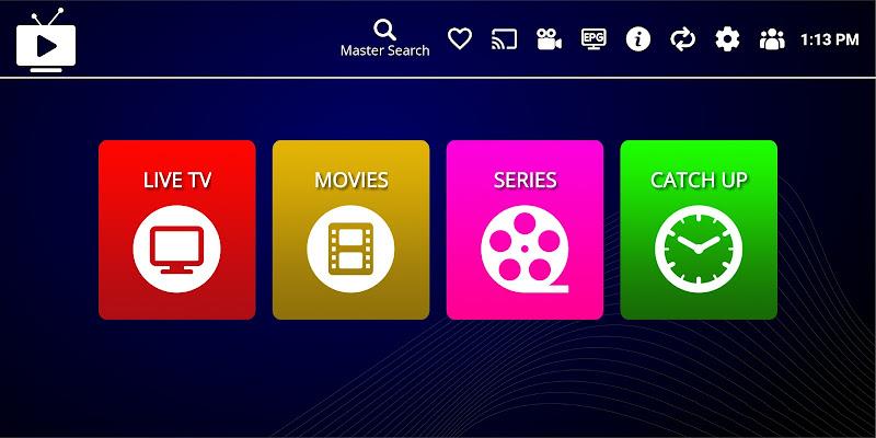 IPTV Stream Player:IPTV Player Tangkapan skrin 1