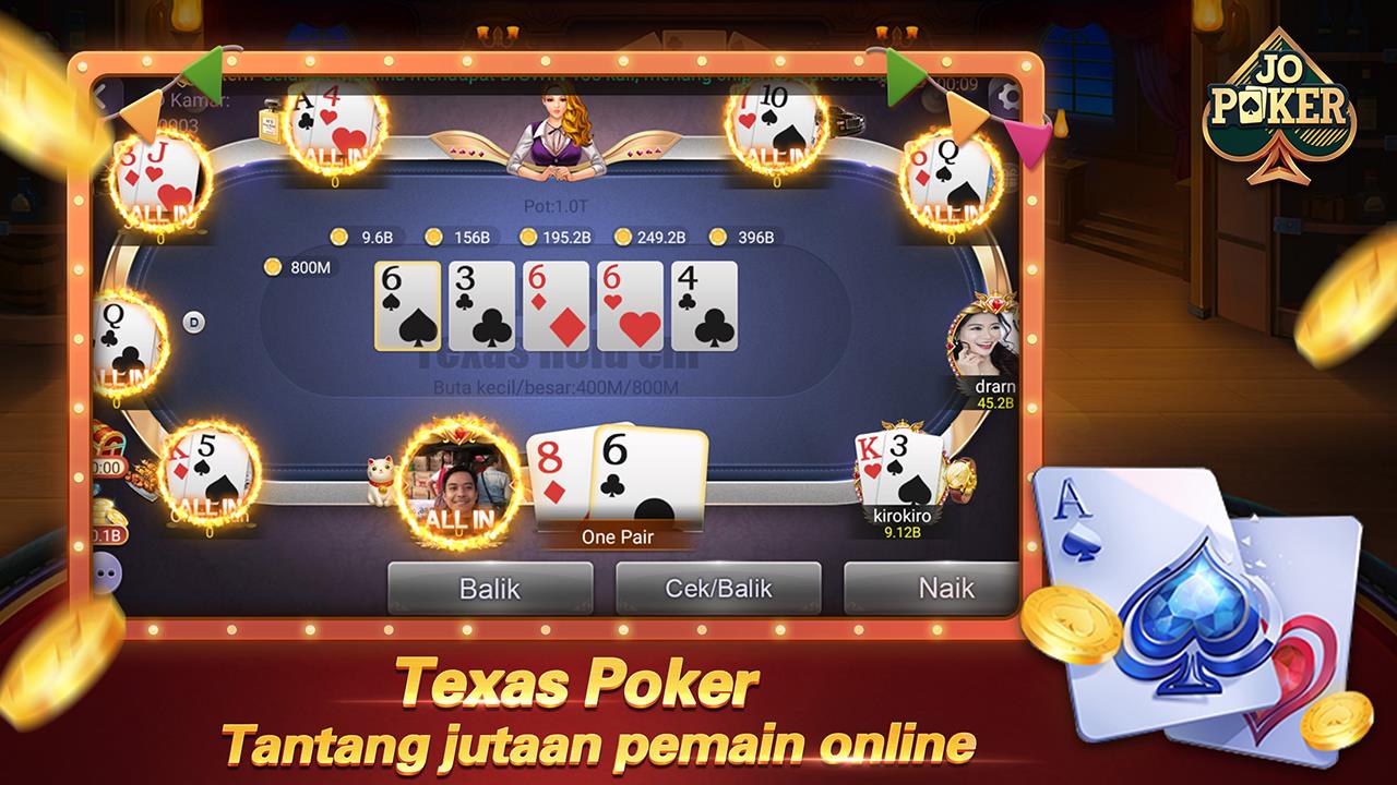 JOJO Texas Domino Gaple Slot Ảnh chụp màn hình 4