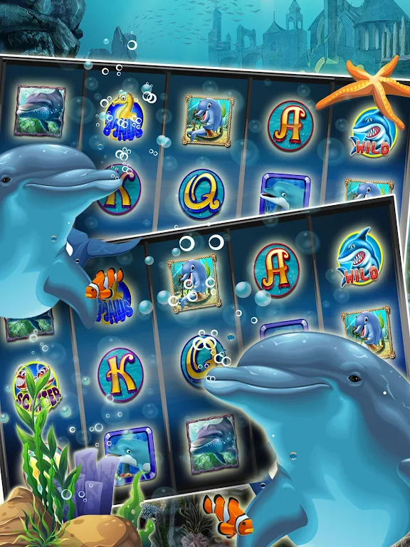 Lucky Dolphin Slots: Free Casino Slot Machines Screenshot 1