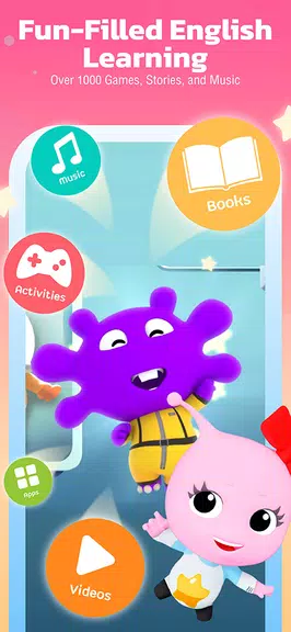 Galaxy Kids - Learning English Captura de tela 2