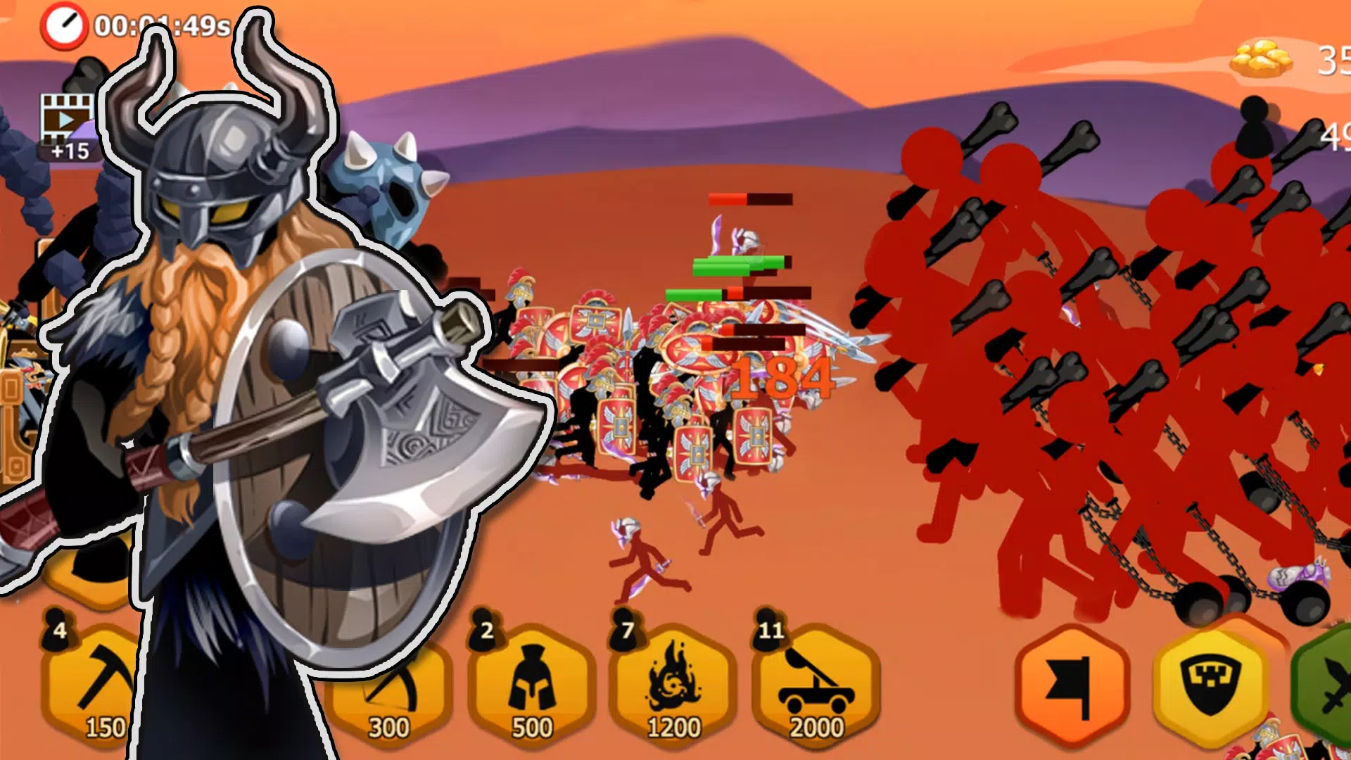 Stickman Battle 2: Empires War Скриншот 2
