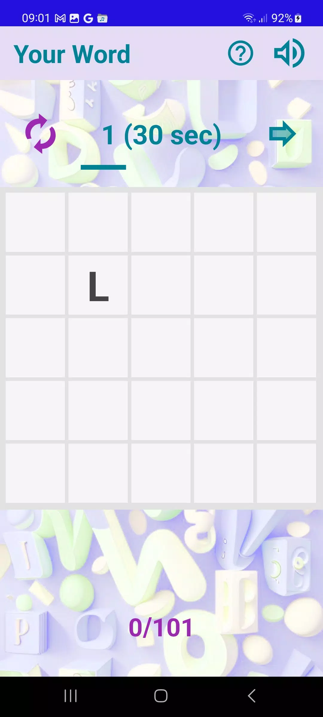 Your Word Captura de pantalla 1