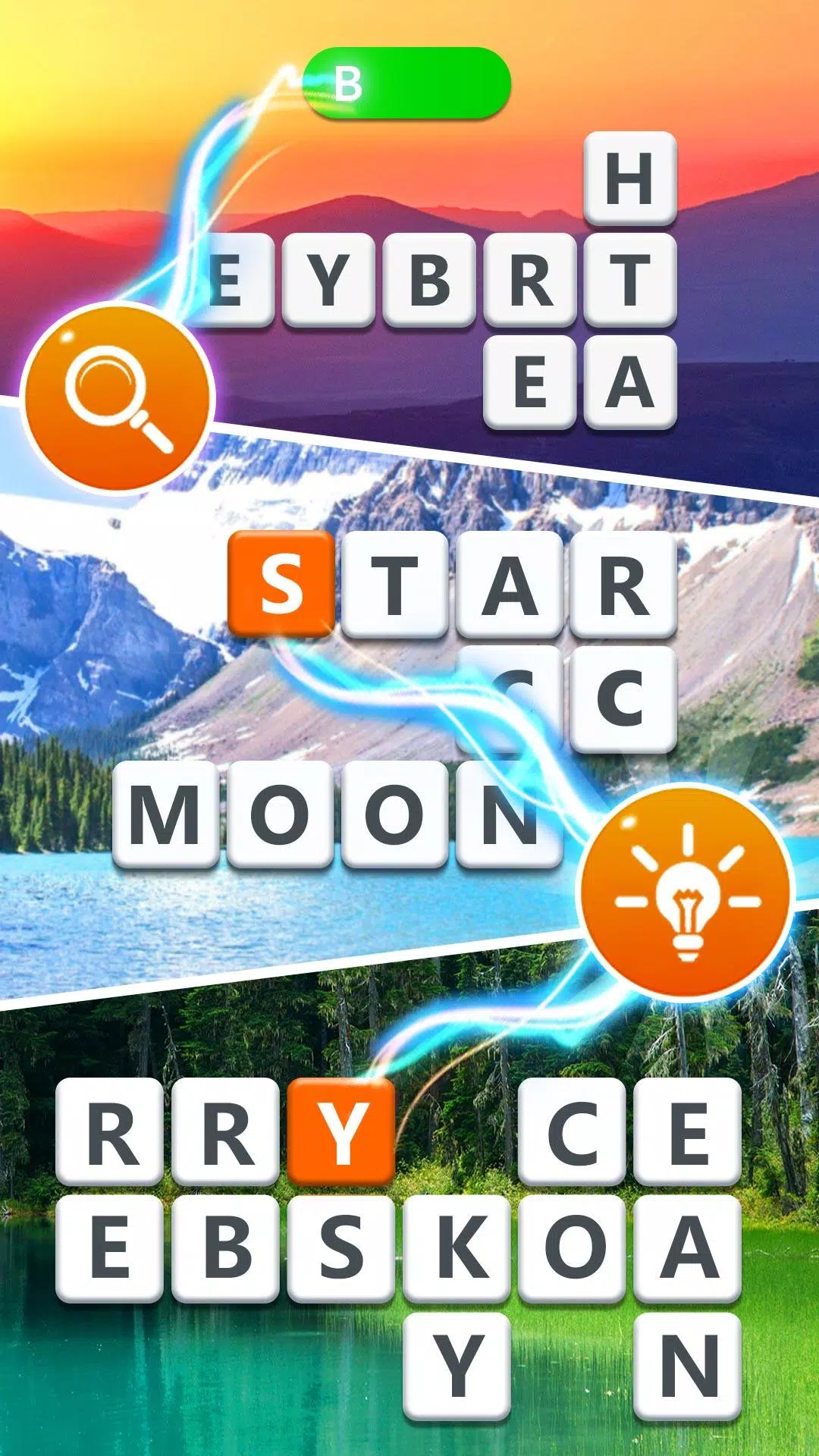 Word Blocks Puzzle - Jeux de m Capture d'écran 4