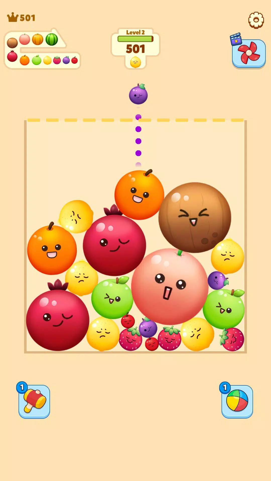 Fruit Merge 스크린샷 4