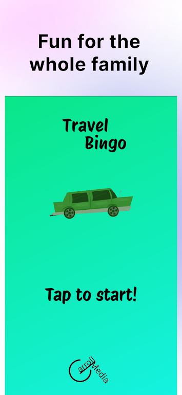 Travel Bingo - Road trip bingo Ekran Görüntüsü 1