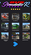 Bus Simulator Livery Ảnh chụp màn hình 1