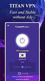 Titan VPN Ảnh chụp màn hình 1