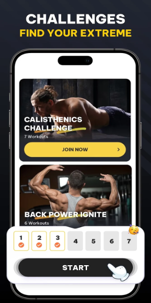 The Muscle Monster Workout Planner Capture d'écran 3