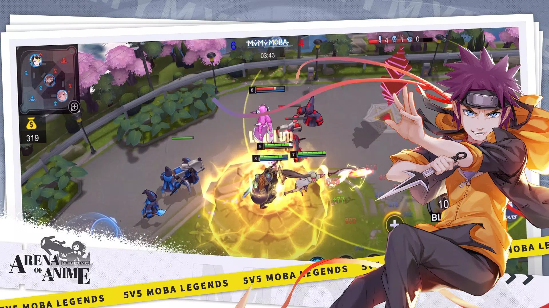 Arena of Anime: MOBA Legends应用截图第4张