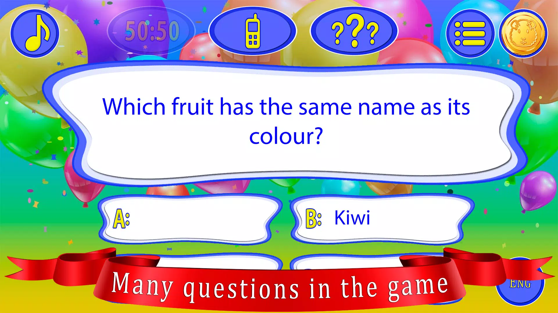 Kids Quiz Games: Millionaire Screenshot 4