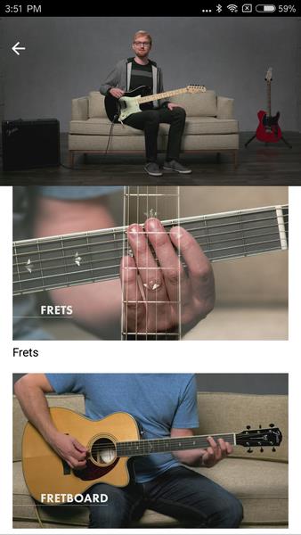 Fender Play: aulas de guitarra Captura de tela 2