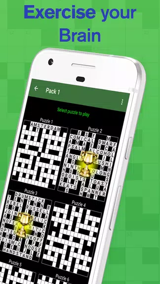 Cryptic Crossword Lite Captura de pantalla 3