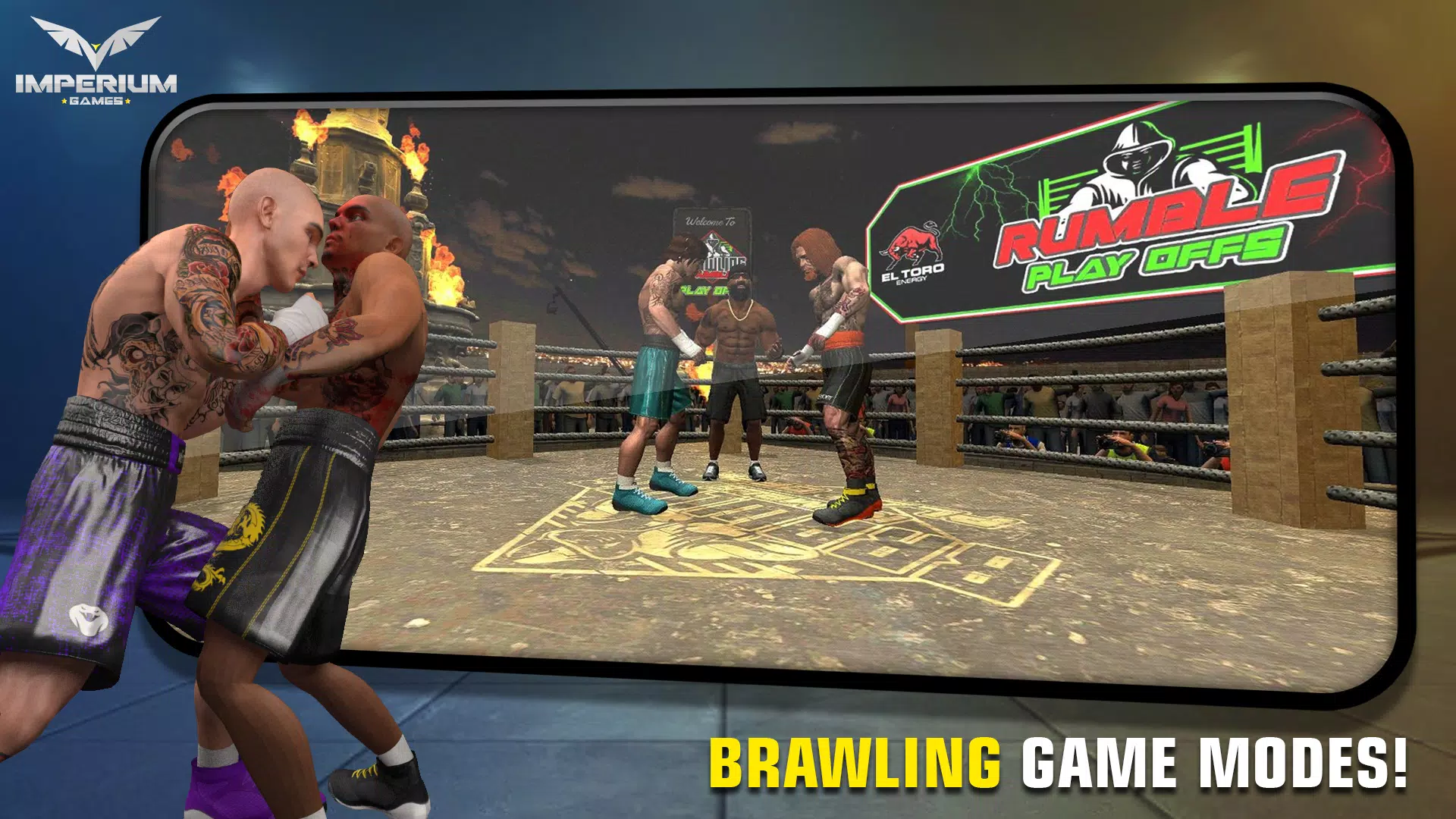 Bare Knuckle Brawl स्क्रीनशॉट 4