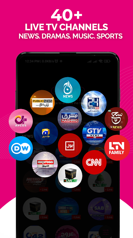 Zong TV: News, Shows, Dramas Скриншот 3
