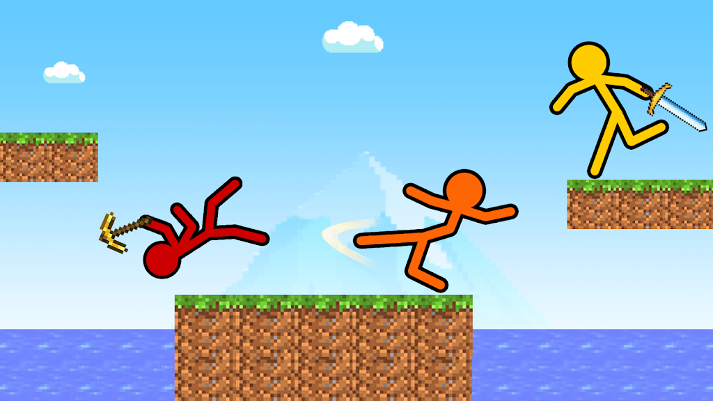 Stick-man Craft Fighting Game スクリーンショット 3