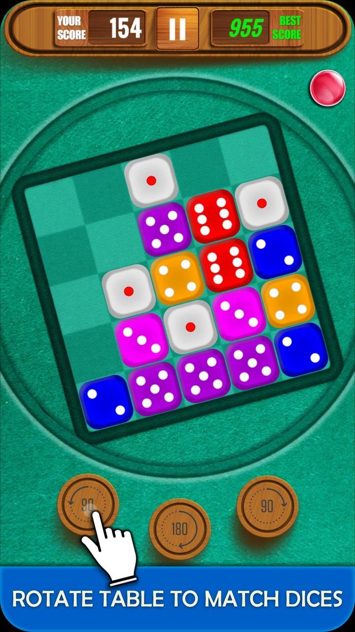 Dice Merge And Blast Puzzle Schermafbeelding 2